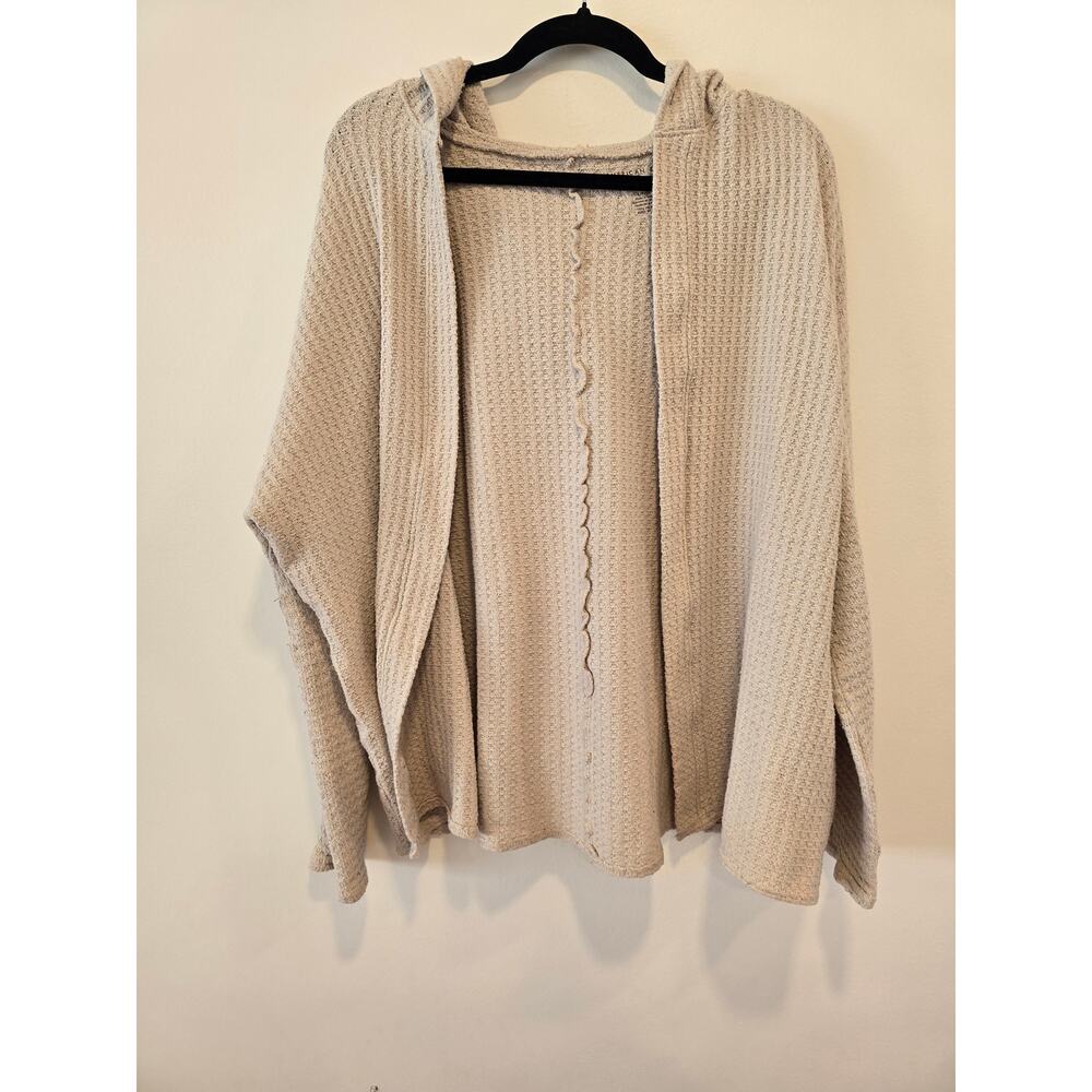 American Eagle Light Beige Open Cardigan Sweater Size Small Preloved